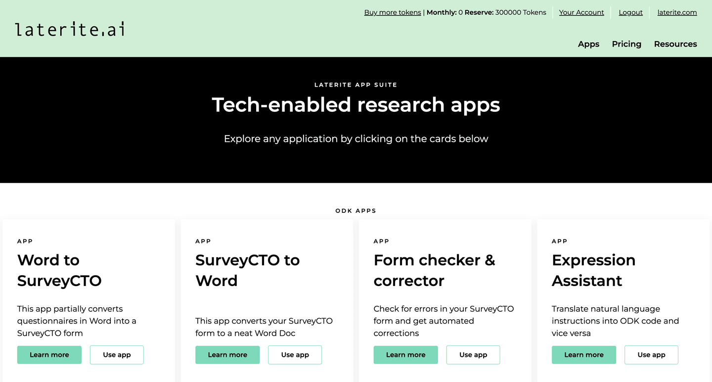 App List