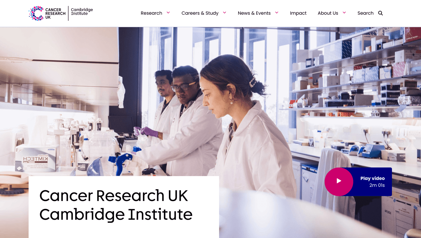 CRUK/CI homepage